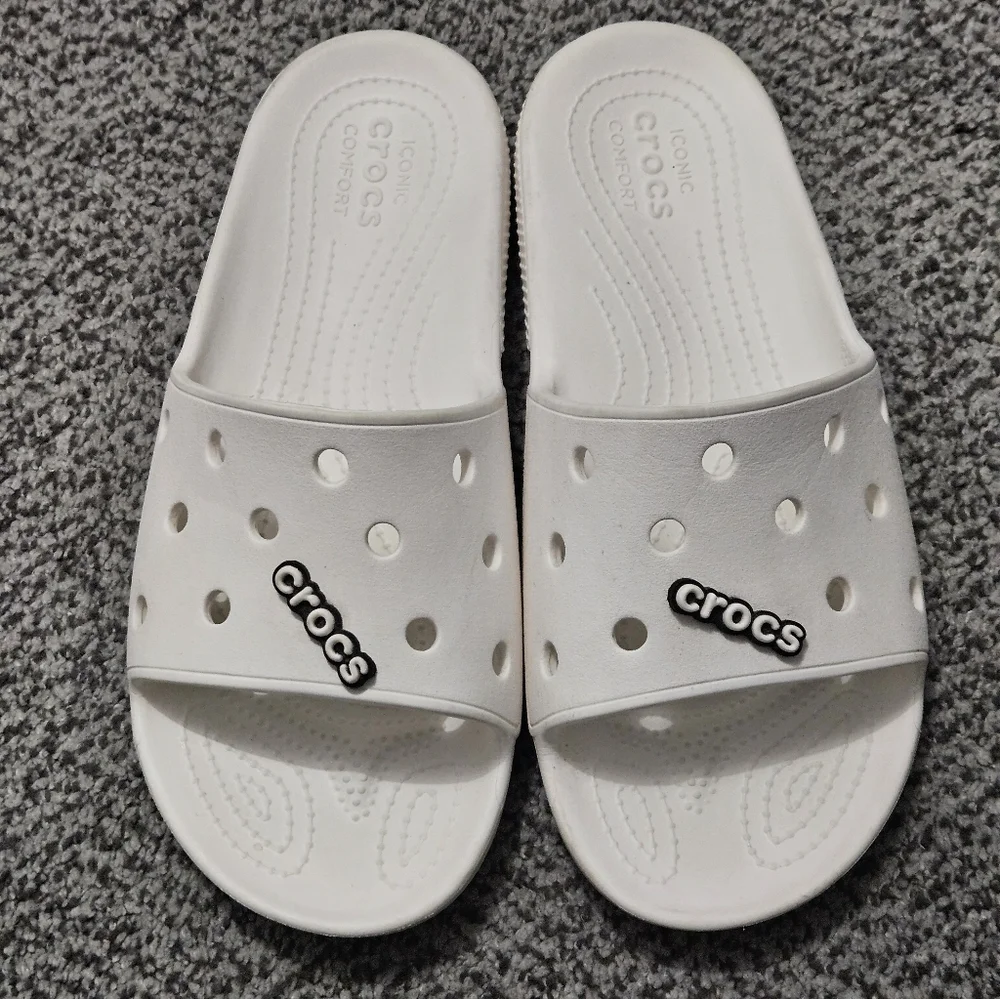 Sale: Mens Crocs Classic Slides - Size 12